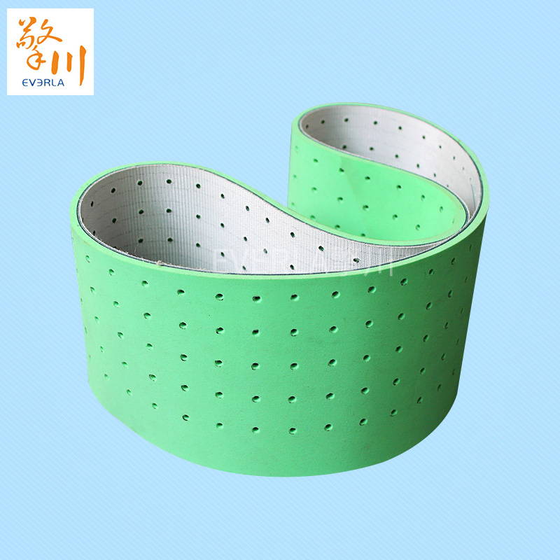 pu<a href='http://www.zhangtiankun.cn/shusongdai/' target='_blank'><u>輸送帶</u></a>淺綠色發(fā)泡棉打孔<a href='http://www.zhangtiankun.cn/shusongdai/' target='_blank'><u>輸送帶</u></a>主圖