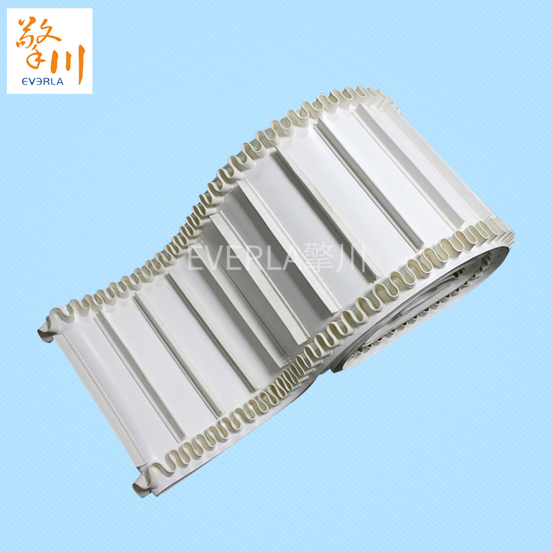 裙邊加擋板PU<a href='http://www.zhangtiankun.cn/shusongdai/' target='_blank'><u>輸送帶</u></a>主圖