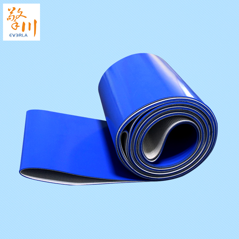藍色光面pvc<a href='http://www.zhangtiankun.cn/shusongdai/' target='_blank'><u>輸送帶</u></a>主圖
