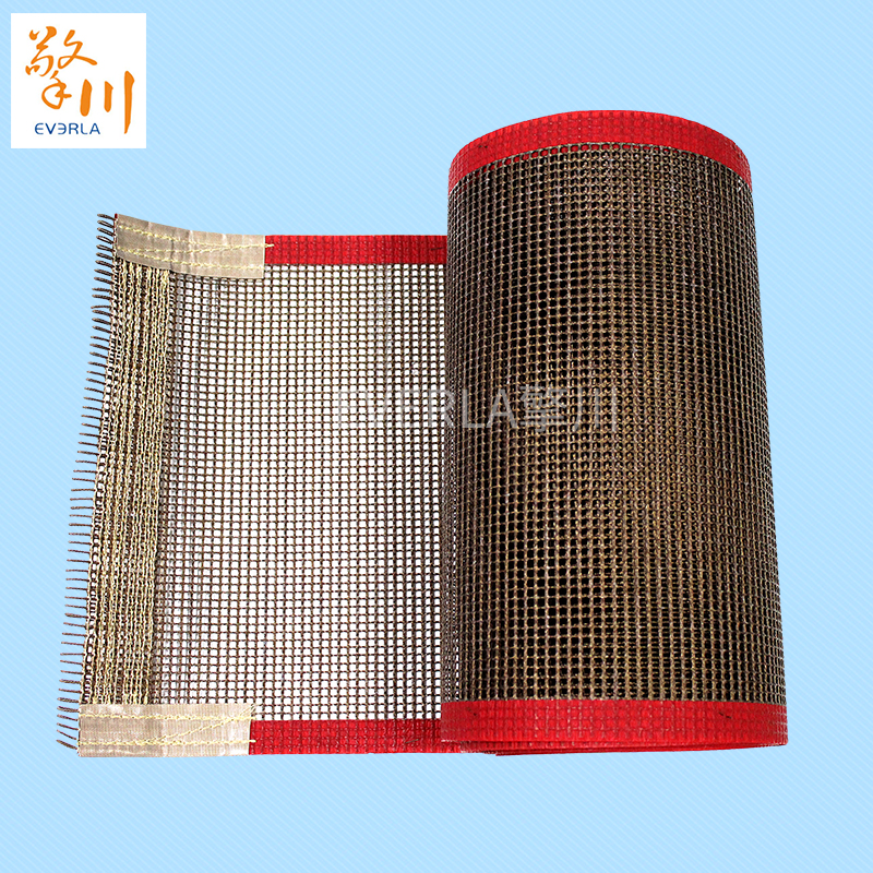 耐高溫特氟龍<a href='http://www.zhangtiankun.cn/shusongdai/' target='_blank'><u>輸送帶</u></a>翻邊試網(wǎng)格<a href='http://www.zhangtiankun.cn/shusongdai/' target='_blank'><u>輸送帶</u></a>主圖