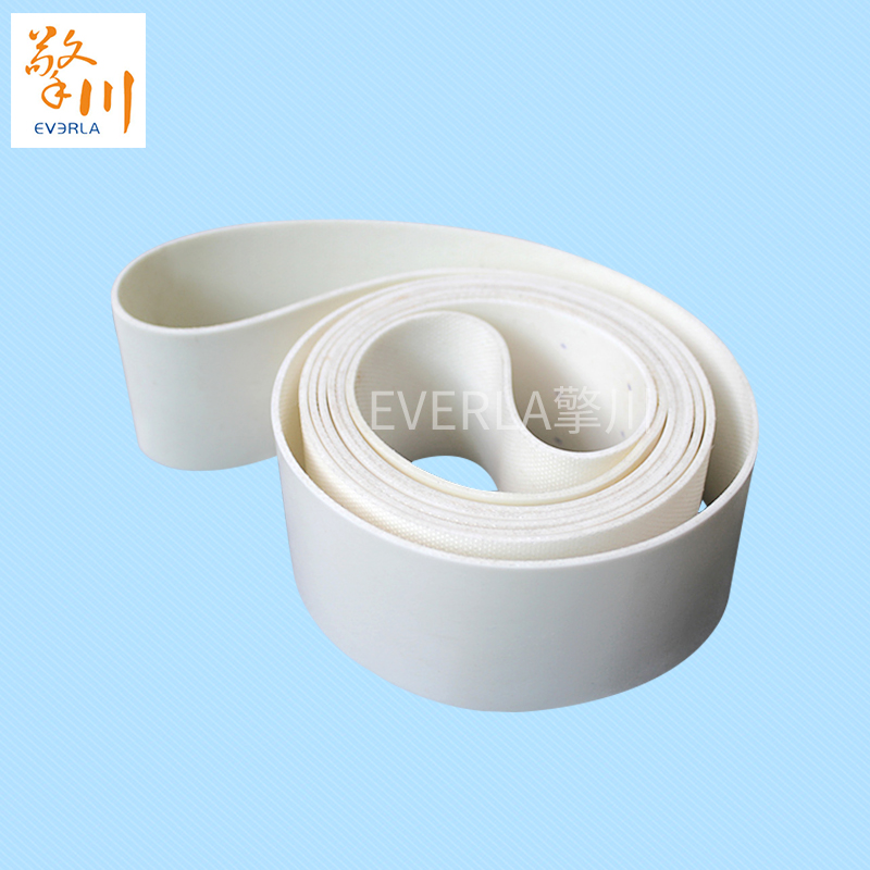 白色食品<a href='http://www.zhangtiankun.cn/shusongdai/' target='_blank'><u>輸送帶</u></a><a href='http://www.zhangtiankun.cn/shusongdai/guijiao/' target='_blank'><u>硅膠輸送帶</u></a>