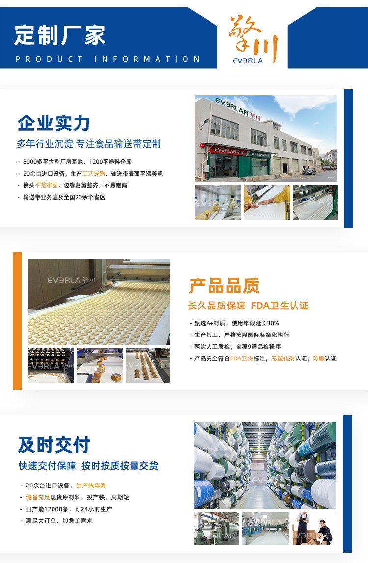 墨綠色PU輸送帶加雙導(dǎo)條