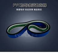 PVC輸送帶加藍(lán)布泡棉導(dǎo)條緩沖